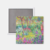 Aimant Jardin d'Iris à Giverny Claude Monet cool, vieux, (Recto/Verso)