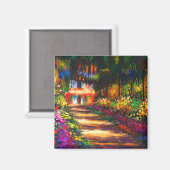 Aimant Jardin du Monet à Giverny (Recto/Verso)