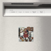 Aimant Jardin en hiver (In Situ (Lave-vaisselle))