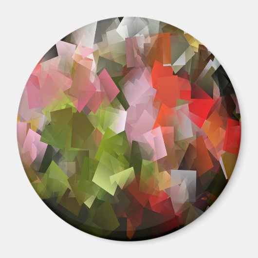 Aimant Jardin fantaisiste... (Devant)