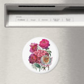 Aimant Jardin fleuri romantique (In Situ (Lave-vaisselle))