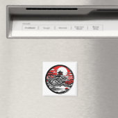 Aimant Jardin japonais (In Situ (Lave-vaisselle))