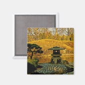 Aimant Jardin japonais (Recto/Verso)