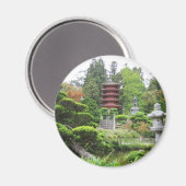 Aimant Jardin japonais de thé (Recto/Verso)