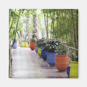 Aimant Jardin Majorelle, jardin Majorelle, désormais un e