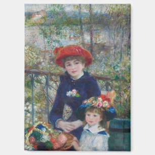 Aimant Jardin paysager des sœurs Renoir Cottagecore