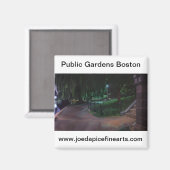 Aimant Jardin public de Boston (Recto/Verso)