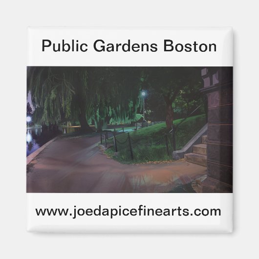 Aimant Jardin public de Boston (Devant)