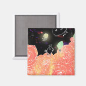 Aimant Jardin rose 2014 (Recto/Verso)