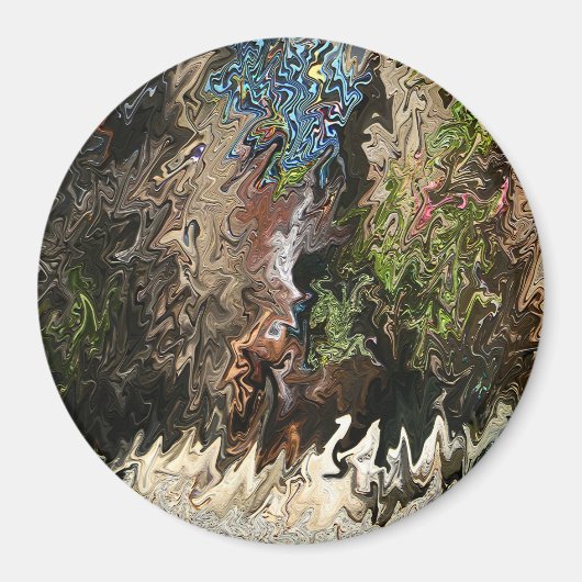 Aimant Jardin Tiki... (Devant)