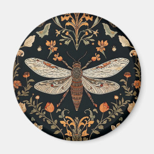 Aimant Jardin vintage de lucioles