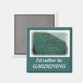 Aimant Jardinage (Recto/Verso)