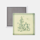 Aimant Jardinage vintage (Recto/Verso)