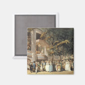 Aimant Jardins de Vauxhall d'Ackermann (Recto/Verso)