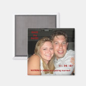 Aimant Jared-Katrina, SAVE theDATE!, 11 / 24 / 07, KAT... (Recto/Verso)