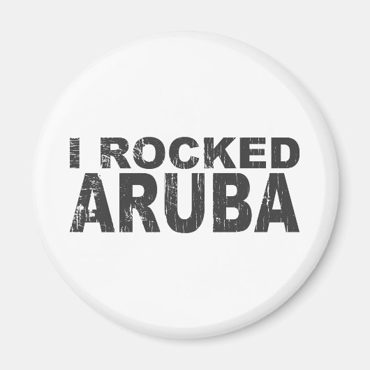 Aimant J'Aruba Frappé (Devant)