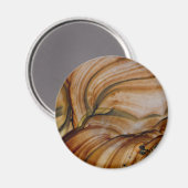 Aimant Jasper de Deschutes de couleur marron (Recto/Verso)