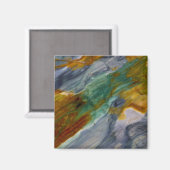 Aimant Jasper Piute coloré (Recto/Verso)