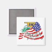 Aimant JATC Magnet, Carré (Recto/Verso)