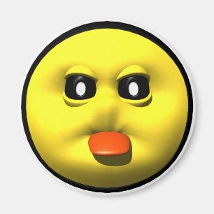 Aimant Jaune collant le tounge