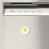 Aimant jaune, couvre-moi aimant de soleil, mignon (In Situ (Lave-vaisselle))