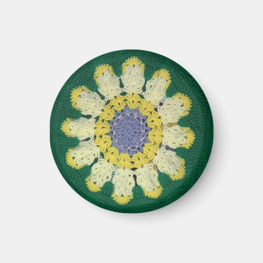 Aimant - Jaune Crochetée (Devant)