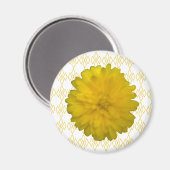 Aimant jaune Marigold (Recto/Verso)