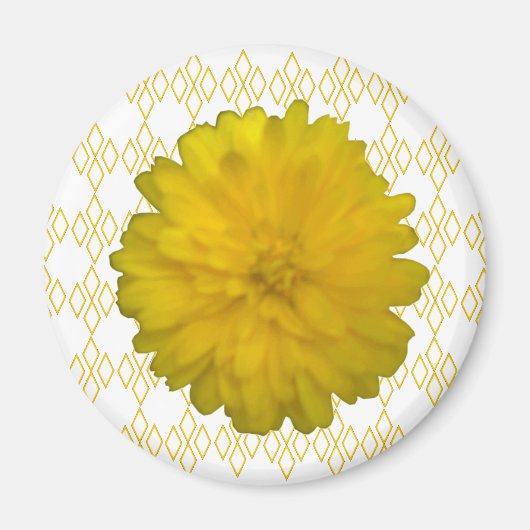 Aimant jaune Marigold (Devant)