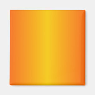 Aimant Jaune orange-foncé fait sur commande