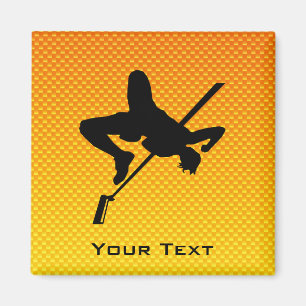 Aimant Jaune Orange High Jump