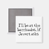 Aimant Javert Les Misérables (Recto/Verso)