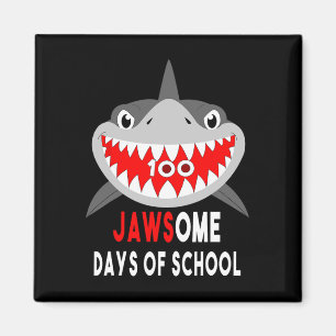 Aimant Jawesome 100 Jours School mignonne tenue cadeau am