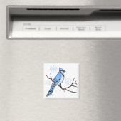 Aimant Jay bleu hiver (In Situ (Lave-vaisselle))
