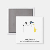 Aimant Jazz intérieur (Recto/Verso)
