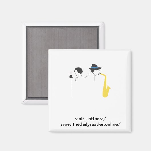 Aimant Jazz intérieur (Recto/Verso)