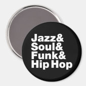 Aimant Jazz & Soul & Funk & Hip hop (Recto/Verso)