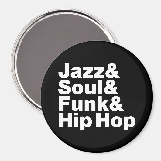 Aimant Jazz & Soul & Funk & Hip hop (Recto/Verso)