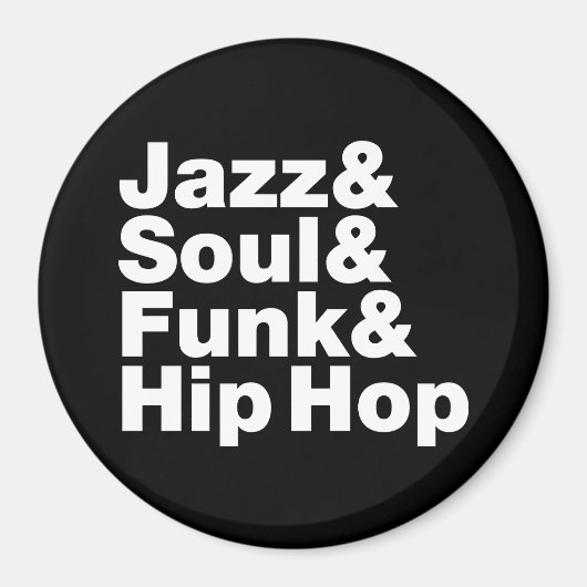 Aimant Jazz & Soul & Funk & Hip hop (Devant)