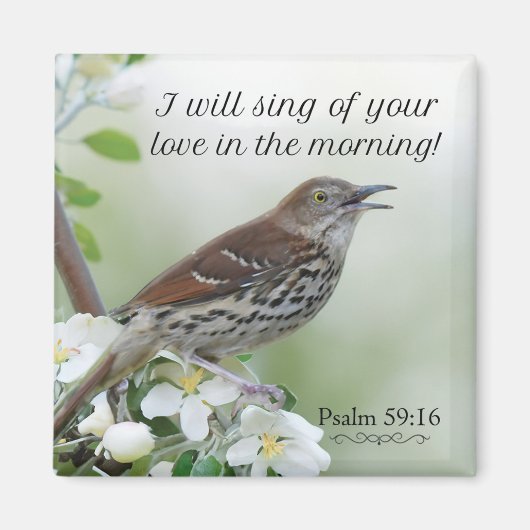 Aimant Je chanterai de ton amour ! (Devant)