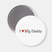 Aimant Je Coeur Big Daddy (Recto/Verso)