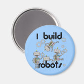 Aimant Je construis des robots (Recto/Verso)