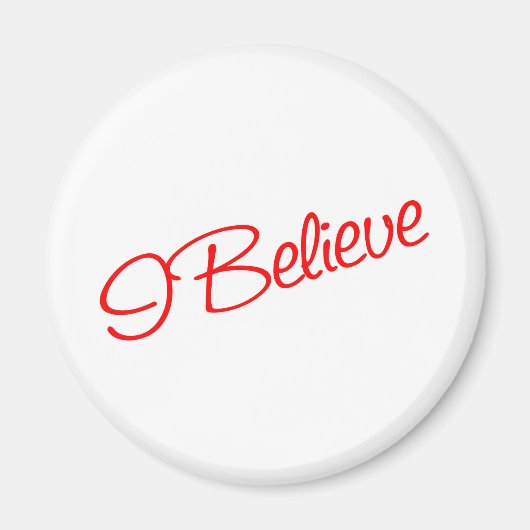 Aimant Je crois (Devant)