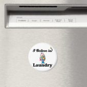 Aimant je crois au linge (In Situ (Lave-vaisselle))