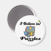 Aimant je crois aux casse-têtes (Recto/Verso)