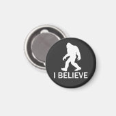 Aimant Je crois en Bigfoot (Recto/Verso)
