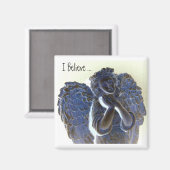 Aimant Je crois en les anges (Recto/Verso)