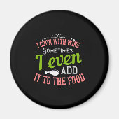 Aimant Je Cuis Avec Du Vin (Devant)