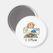 Aimant Je dessine (Recto/Verso)