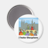 Aimant Je déteste ces pieux (Recto/Verso)