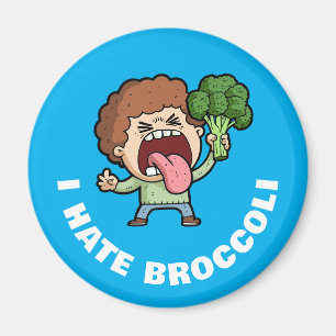 Aimant Je déteste le brocoli